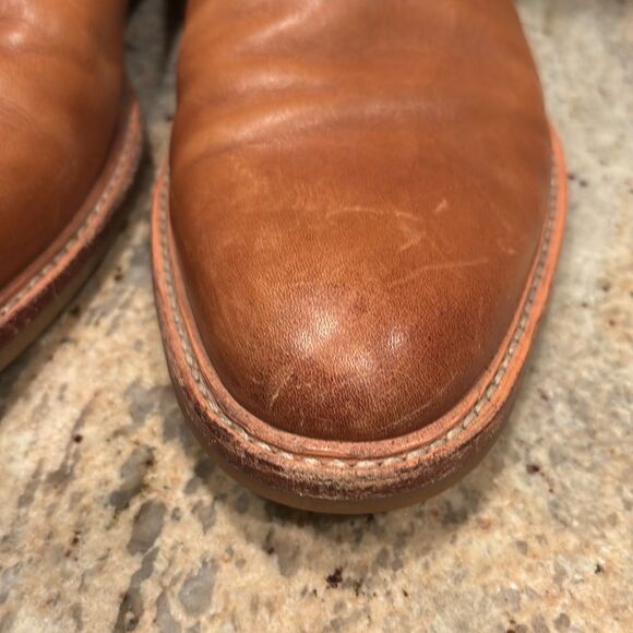 Gordon Rush Men's Mathews light brown leather ankle boots - Picture 3 of 16